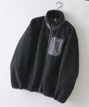 【RAGGED MOUNTAIN/ラギットマウンテン】【特殊な防風フィルムが冬の冷たい風をしっかりシャットアウト】GRAFTON 防風ボアブルゾン スタンドカラー 防風フィルム 防寒 タウンユース アウトドア ユニセックス