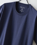 【汗染みの目立ちにくいTシャツ ZEROSTAIN/ゼロステイン】クルーネックTシャツ 防汚 ＵＶカット ネービー ❘ジーンズメイト公式オンラインショップ