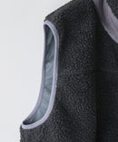 【RAGGED MOUNTAIN/ラギットマウンテン】【特殊な防風フィルムが冬の冷たい風をしっかりシャットアウト】GRAFTON 防風ボアベスト スタンドカラー 防風フィルム 防寒 タウンユース アウトドア ユニセックス