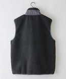 【RAGGED MOUNTAIN/ラギットマウンテン】【特殊な防風フィルムが冬の冷たい風をしっかりシャットアウト】GRAFTON 防風ボアベスト スタンドカラー 防風フィルム 防寒 タウンユース アウトドア ユニセックス