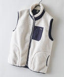 【RAGGED MOUNTAIN/ラギットマウンテン】【特殊な防風フィルムが冬の冷たい風をしっかりシャットアウト】GRAFTON 防風ボアベスト スタンドカラー 防風フィルム 防寒 タウンユース アウトドア ユニセックス