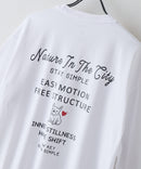 【ZERO STAIN/ゼロステイン】汗染みの目立ちにくいTシャツ ZEROSTAIN ロゴ アニマル バックプリント オーバーサイズTシャツ 防汚 UVカット ❘ジーンズメイト公式オンラインショップ