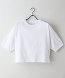 【汗染みの目立ちにくいTシャツ ZEROSTAIN/ゼロステイン】バルーン袖Tシャツ レディース 撥水・汗染み防止 多機能Tシャツ zo ホワイト ❘ジーンズメイト公式オンラインショップ