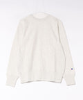 【CHAMPION/チャンピオン】【コットン素材はアメリカ綿100%】REVERSE WEAVE リバースウィーブ 裏起毛クルーネックスウェットシャツ C3-Y032 サステナブルコットン エクスパンションガゼット タフ ネームタグ ユニセックス オフホワイト ❘ジーンズメイト公式オンラインショップ