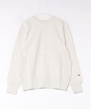 【CHAMPION/チャンピオン】【コットン素材はアメリカ綿100%】REVERSE WEAVE リバースウィーブ 裏起毛クルーネックスウェットシャツ C3-Y032 サステナブルコットン エクスパンションガゼット タフ ネームタグ ユニセックス オフホワイト ❘ジーンズメイト公式オンラインショップ