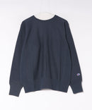 【CHAMPION/チャンピオン】【コットン素材はアメリカ綿100%】REVERSE WEAVE リバースウィーブ 裏起毛クルーネックスウェットシャツ C3-Y032 サステナブルコットン エクスパンションガゼット タフ ネームタグ ユニセックス ダークネイビー ❘ジーンズメイト公式オンラインショップ