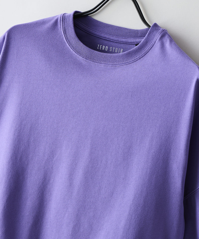 汗染みの目立ちにくいTシャツ ZEROSTAIN/ゼロステイン】バルーン袖T