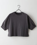 【汗染みの目立ちにくいTシャツ ZEROSTAIN/ゼロステイン】バルーン袖Tシャツ レディース 撥水・汗染み防止 多機能Tシャツ zo スミクロ ❘ジーンズメイト公式オンラインショップ