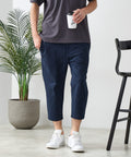 【BLUE STANDARD/ブルースタンダード】【抜群の通気性と軽さを実現！新素材エアースルーテック】クロップドパンツ 7分丈パンツ 吸水速乾 軽量 全方向ストレッチ メッシュ素材