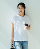 【汗染みの目立ちにくいTシャツ ZEROSTAIN/ゼロステイン】ロールカフラウンドヘムTシャツ レディース 汗染み防止 撥水加工 多機能 zo ❘ジーンズメイト公式オンラインショップ