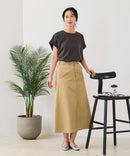 【汗染みの目立ちにくいTシャツ ZEROSTAIN/ゼロステイン】ロールカフラウンドヘムTシャツ レディース 汗染み防止 撥水加工 多機能 zo ❘ジーンズメイト公式オンラインショップ