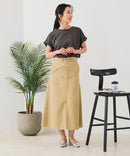 【汗染みの目立ちにくいTシャツ ZEROSTAIN/ゼロステイン】ロールカフラウンドヘムTシャツ レディース 汗染み防止 撥水加工 多機能 zo ❘ジーンズメイト公式オンラインショップ