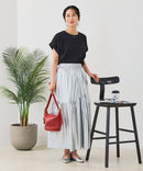【汗染みの目立ちにくいTシャツ ZEROSTAIN/ゼロステイン】ロールカフラウンドヘムTシャツ レディース 汗染み防止 撥水加工 多機能 zo ❘ジーンズメイト公式オンラインショップ