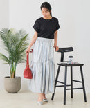 【汗染みの目立ちにくいTシャツ ZEROSTAIN/ゼロステイン】ロールカフラウンドヘムTシャツ レディース 汗染み防止 撥水加工 多機能 zo ❘ジーンズメイト公式オンラインショップ