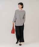 【C-FORT POINT/フォートポイント】【上品なセンタープレス仕様で脚長効果抜群！】ノンウェルコールワイドパンツ コーデュロイ風 きれいめ 上品 高見え オフィス カジュアル 秋冬