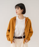 【C-FORT POINT/フォートポイント】【シワになりにくく適度な肉感でロングシーズン活躍】スエードポンチトラックジップパーカー 大人カジュアル 上品 スエード調 スポーティ サイドライン きれいめ カジュアル