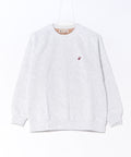 【BEVERLY HILLS POLO CLUB/ビバリーヒルズポロクラブ】【上品な大人カジュアルを叶える！】身頃裏シャギートレーナー スウェット クルーネック ワンポイント刺繍 シンプル 上品