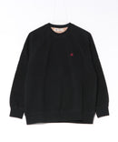 【BEVERLY HILLS POLO CLUB/ビバリーヒルズポロクラブ】【上品な大人カジュアルを叶える！】身頃裏シャギートレーナー スウェット クルーネック ワンポイント刺繍 シンプル 上品