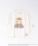 【DISCUS/ディスカス】【選べる丈感・ビーバス＆バッドヘッド】DISCUS×BEAVIS AND BUTT-HEAD コラボＴシャツ 綿100% クルーネック アニメ キャラクタープリント アメカジ ストリート