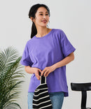 【汗染みの目立ちにくいTシャツ ZEROSTAIN/ゼロステイン】ロールカフサイドスリットTシャツ 撥水・UVカット機能付き レディース 快適Tシャツ zo ❘ジーンズメイト公式オンラインショップ