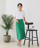 【汗染みの目立ちにくいTシャツ ZEROSTAIN/ゼロステイン】ロールカフサイドスリットTシャツ 撥水・UVカット機能付き レディース 快適Tシャツ zo ❘ジーンズメイト公式オンラインショップ