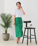 【汗染みの目立ちにくいTシャツ ZEROSTAIN/ゼロステイン】ロールカフサイドスリットTシャツ 撥水・UVカット機能付き レディース 快適Tシャツ zo ❘ジーンズメイト公式オンラインショップ