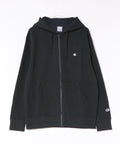 【CHAMPION/チャンピオン】【サステナブルなアメリカ綿とリサイクルポリエステルを使用】裏起毛フルジップパーカー C3-Y140 ジップフーデッドスウェット ブランドロゴ刺繍 ユーティリティ シンプル 王道 カジュアル ユニセックス