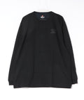 【HANES/ヘインズ】【アメリカンテイストを感じさせるクラシックなボックスシルエット】PEANUTS×BEEFY-T クルーネックロングスリーブTシャツ キャラクタープリント スヌーピー モノトーン チューブボディ タグレス仕様 ユニセックス