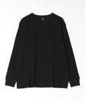 【HANES/ヘインズ】【体のラインを拾わないオーバーサイズシルエット】Thermal Top クルーネックロングスリーブTシャツ サステナブルコットン ワッフル編み オープンエンド糸 型崩れしにくい タグレス仕様 ユニセックス