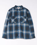 【DICKIES/ディッキーズ】【季節を問わず使いやすい、着回しの利く一着】ヘビーオンスネルチェックシャツ 綿100% オンブレチェック バッファローチェック ルーズシルエット ワークシャツ レイヤード ユニセックス