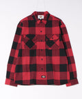 【DICKIES/ディッキーズ】【季節を問わず使いやすい、着回しの利く一着】ヘビーオンスネルチェックシャツ 綿100% オンブレチェック バッファローチェック ルーズシルエット ワークシャツ レイヤード ユニセックス