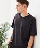 【HEAT BLOCKER/ヒートブロッカー】【まるで着る日傘！遮熱＆UVカット】コットンライク VネックTシャツ 吸水速乾 アンチピリング イージーケア ユニセックス
