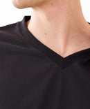 【HEAT BLOCKER/ヒートブロッカー】【まるで着る日傘！遮熱＆UVカット】コットンライク VネックTシャツ 吸水速乾 アンチピリング イージーケア ユニセックス