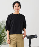 【汗染みの目立ちにくいTシャツ ZEROSTAIN/ゼロステイン】バルーン袖Tシャツ レディース 撥水・汗染み防止 多機能Tシャツ zo ❘ジーンズメイト公式オンラインショップ