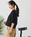 【汗染みの目立ちにくいTシャツ ZEROSTAIN/ゼロステイン】バルーン袖Tシャツ レディース 撥水・汗染み防止 多機能Tシャツ zo ❘ジーンズメイト公式オンラインショップ