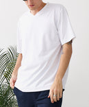 【HEAT BLOCKER/ヒートブロッカー】【まるで着る日傘！遮熱＆UVカット】コットンライク VネックTシャツ 吸水速乾 アンチピリング イージーケア ユニセックス