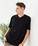 【HEAT BLOCKER/ヒートブロッカー】【まるで着る日傘！遮熱＆UVカット】コットンライク VネックTシャツ 吸水速乾 アンチピリング イージーケア ユニセックス