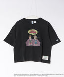 【DISCUS/ディスカス】【選べる丈感・ビーバス＆バッドヘッド】DISCUS×BEAVIS AND BUTT-HEAD コラボＴシャツ 綿100% クルーネック アニメ キャラクタープリント アメカジ ストリート