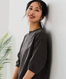 【汗染みの目立ちにくいTシャツ ZEROSTAIN/ゼロステイン】バルーン袖Tシャツ レディース 撥水・汗染み防止 多機能Tシャツ zo ❘ジーンズメイト公式オンラインショップ