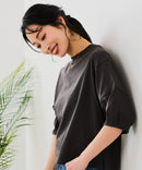 【汗染みの目立ちにくいTシャツ ZEROSTAIN/ゼロステイン】バルーン袖Tシャツ レディース 撥水・汗染み防止 多機能Tシャツ zo ❘ジーンズメイト公式オンラインショップ