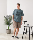 【HEAT BLOCKER/ヒートブロッカー】【まるで着る日傘！遮熱＆UVカット】コットンライク プリントTシャツ レトロサーフ 吸水速乾 アンチピリング イージーケア ユニセックス