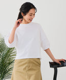 【汗染みの目立ちにくいTシャツ ZEROSTAIN/ゼロステイン】バルーン袖Tシャツ レディース 撥水・汗染み防止 多機能Tシャツ zo ❘ジーンズメイト公式オンラインショップ