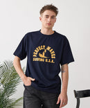 【HEAT BLOCKER/ヒートブロッカー】【まるで着る日傘！遮熱＆UVカット】コットンライク プリントTシャツ レトロサーフ 吸水速乾 アンチピリング イージーケア ユニセックス