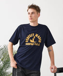 【HEAT BLOCKER/ヒートブロッカー】【まるで着る日傘！遮熱＆UVカット】コットンライク プリントTシャツ レトロサーフ 吸水速乾 アンチピリング イージーケア ユニセックス