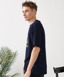 【HEAT BLOCKER/ヒートブロッカー】【まるで着る日傘！遮熱＆UVカット】コットンライク プリントTシャツ レトロサーフ 吸水速乾 アンチピリング イージーケア ユニセックス