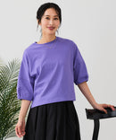 【汗染みの目立ちにくいTシャツ ZEROSTAIN/ゼロステイン】バルーン袖Tシャツ レディース 撥水・汗染み防止 多機能Tシャツ zo ❘ジーンズメイト公式オンラインショップ