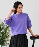 【汗染みの目立ちにくいTシャツ ZEROSTAIN/ゼロステイン】バルーン袖Tシャツ レディース 撥水・汗染み防止 多機能Tシャツ zo ❘ジーンズメイト公式オンラインショップ