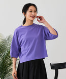 【汗染みの目立ちにくいTシャツ ZEROSTAIN/ゼロステイン】バルーン袖Tシャツ レディース 撥水・汗染み防止 多機能Tシャツ zo ❘ジーンズメイト公式オンラインショップ