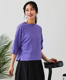 【汗染みの目立ちにくいTシャツ ZEROSTAIN/ゼロステイン】バルーン袖Tシャツ レディース 撥水・汗染み防止 多機能Tシャツ zo ❘ジーンズメイト公式オンラインショップ