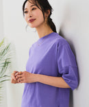 【汗染みの目立ちにくいTシャツ ZEROSTAIN/ゼロステイン】バルーン袖Tシャツ レディース 撥水・汗染み防止 多機能Tシャツ zo ❘ジーンズメイト公式オンラインショップ